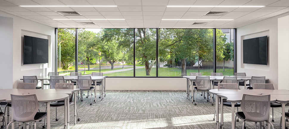 Kitbhel Southwestern University, Mood Bridwell Renovation – Kitchell